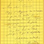Manuscrit : Lettre de Georges RENARD du 16 juin 1923