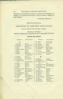 Les bijoux de Jouy-le-Comte et les cimetières mérovingiens de la Gaule