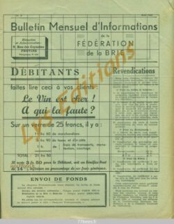 Bulletin de la Fédération de la BRIE