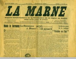 LA MARNE, samedi 13 janvier 1945