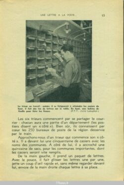 Une lettre à la POSTE