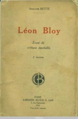 Lagny-sur-Marne, Léon BLOY, Essai critique équitable