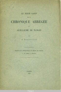 NANGIS, Guillaume de