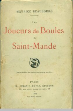 SAINT-MANDE, Les joueurs de boules