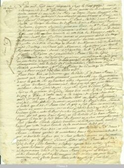 GREZ-SUR-LOING manuscrit Rome - Dupuis - Tournay