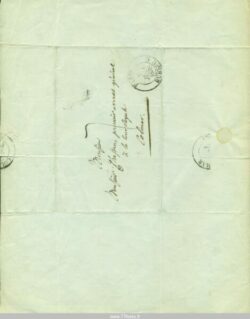 Lettre à CHAPAN, premier avocat général de Colmar