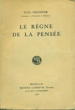 Le règne de la Pensée