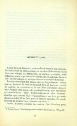 Biographie de Louis Jouvet