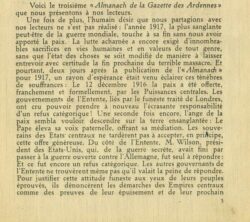 Ardennes - Almanach illustré de la gazette