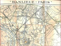 Plan de Banlieue-Paris - Feuille NORD