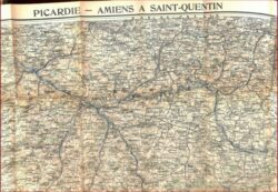 Nouvelle carte de la PICARDIE d'Amiens à Saint-Quentin