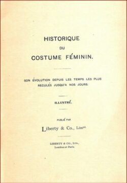 Historique du costume féminin