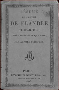 Résumé de l'histoire de FLANDRE et d'ARTOIS