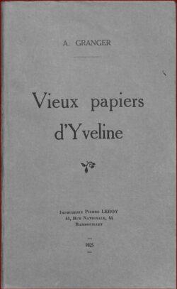 Vieux papiers d'Yveline