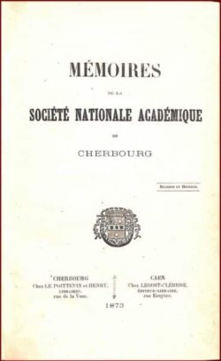 Mémoires de la Société Nationale Académique de CHERBOURG