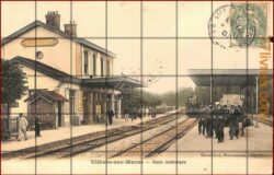 VILLIERS-SUR-MARNE - Gare intérieure