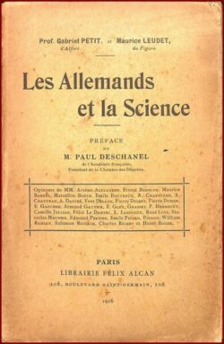 Les Allemands et la science