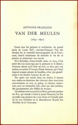 Exposition VAN DER MEULEN