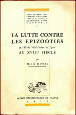 La Lutte contre les Epizooties