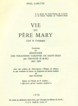 Le Père MARY de CHANGIS