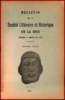 Bulletin Société Littéraire et Historique de la Brie