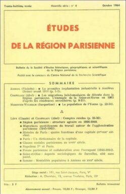 n04-BULLETIN Sté d'Etudes Hist., Géog. et Scient. Région Parisienne