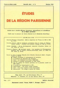 n08-BULLETIN Sté d'Etudes Hist., Géog. et Scient. Région Parisienne