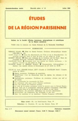 n19-BULLETIN Sté d'Etudes Hist., Géog. et Scient. Région Parisienne