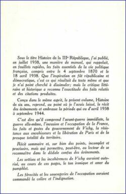 Histoire de Six Ans (1938-1944)