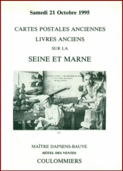 Seine-et-Marne, - Cartes postales anciennes, livres anciens