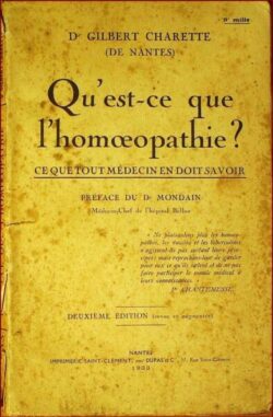 Qu'est-ce que l'Homoeopathie