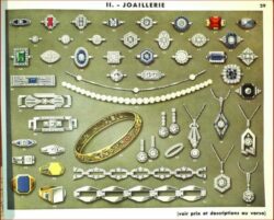 Catalogue Bijouterie, joaillerie, orfèvrerie