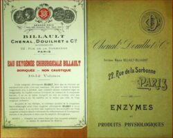 Catalogue Enzymes et produits physiologiques