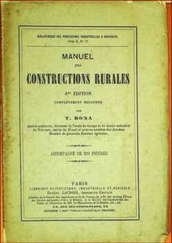 MANUEL DES constructions rurales