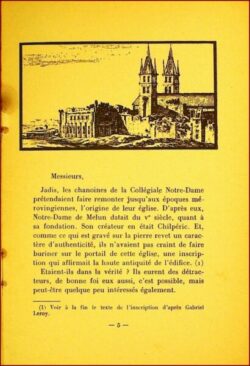 Histoire de la Collégiale Notre-Dame de Melun