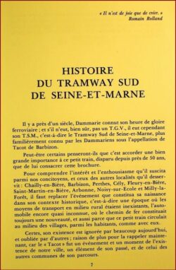 TRAMWAY SUD DE S. ET M.