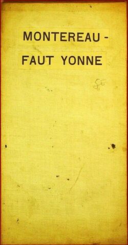 Carte IGN MONTEREAU-FAULT-YONNE 1/50 000