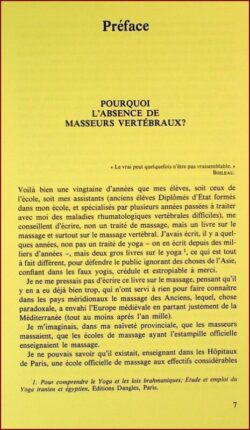 Le massage vertébral familial