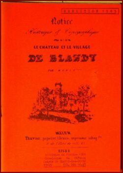 Le château et le village de Blandy