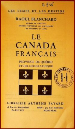 Le CANADA français