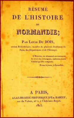 Résumé de l'Histoire de Normandie