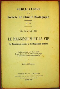 Le magnésium et la vie