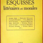 Esquisses Littéraires et Morales