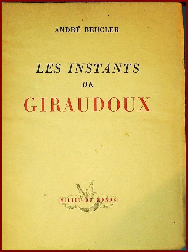 Les Instants de Giraudoux