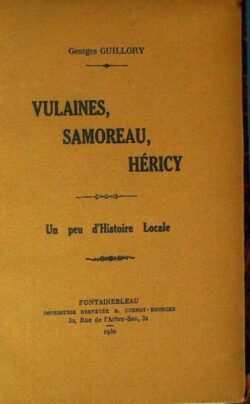 Vulaines, Samoreau, Héricy