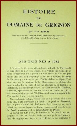 Histoire de Grignon