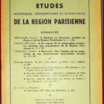 090-BULLETIN Sté d'Etudes Hist., Géog. et Scient. Région Parisienne