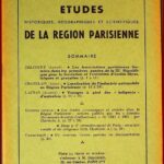 093-BULLETIN Sté d'Etudes Hist., Géog. et Scient. Région Parisienne