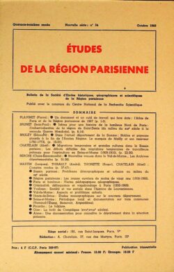 n24-BULLETIN Sté d'Etudes Hist., Géog. et Scient. Région Parisienne