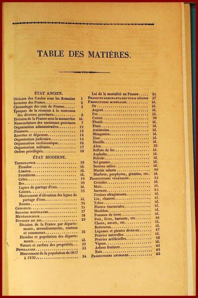 Aperçu statistique de la France, 1836 – Image 5